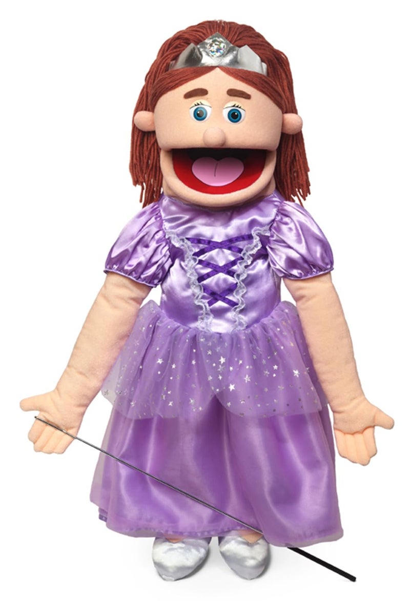 Silly Puppets 25 Princess Peach Girl Full Body Ventriloquist Style Puppet - Image 2