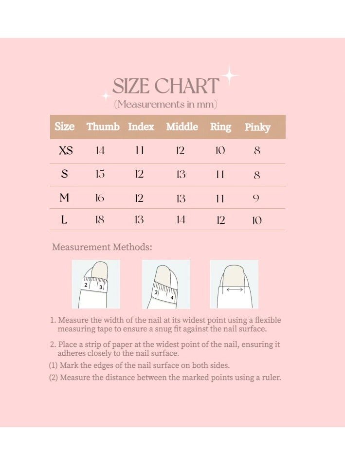 Artist Design/Elegant Gold (Handmade)/Press On nails/Luxury Hand Painted/Squoval/10 PCS/M Size - Image 3