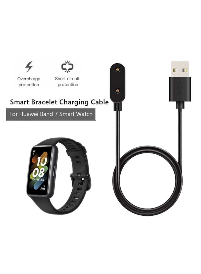 ELTRAZONE "Magnetic USB Charging Cable for Honor Band 6, Huawei Band 6, Honor Watch ES, Huawei 4X - Black: Convenient and Reliable Charging Solution" - Image 3