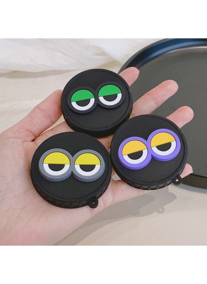 Generic - Color Picture Suitable For Fujifilm Instax Mini Evo Special Silicone Lens Cover Camera Protective Cover-Color:Black Lid-total Toy Movement - Image 1