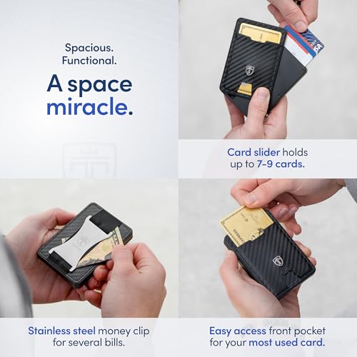 TRAVANDO Swype Slim Wallet for Men Metal RFID Blocking Mens Wallet Card Case (Without AirTag* Pocket) - Image 4