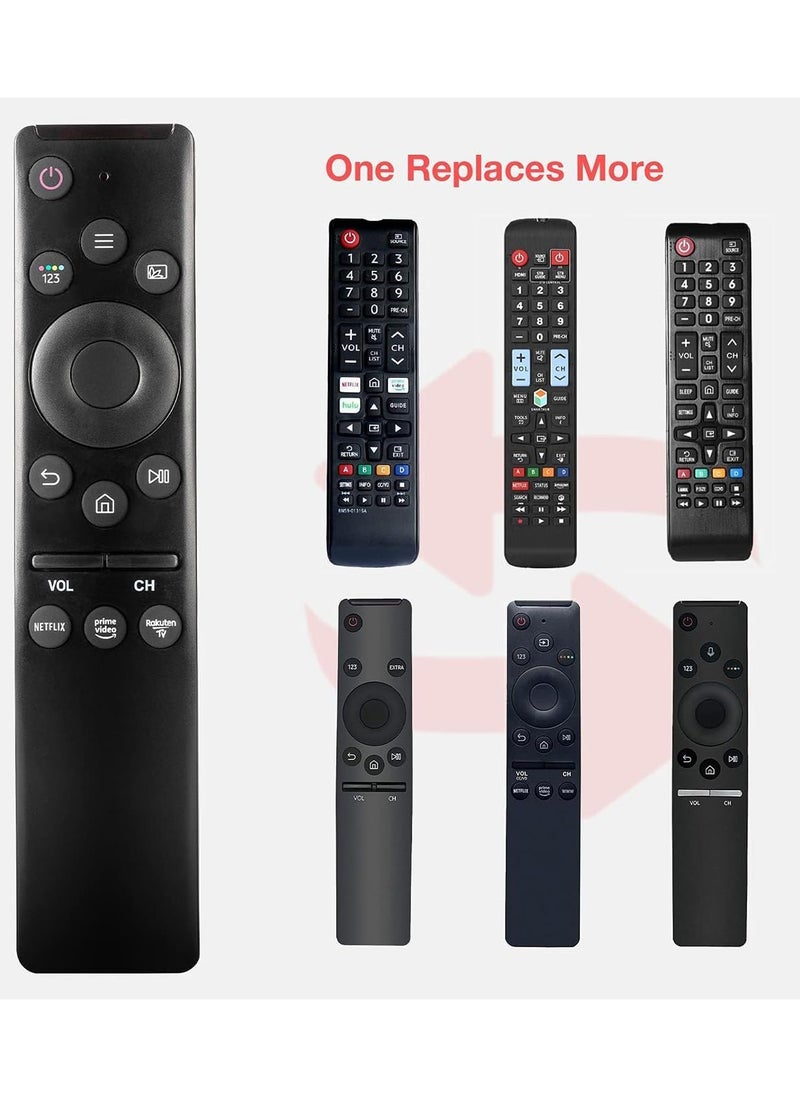 Generic - Universal Remote Control Compatible With All Samsung Smart  TV, QLED TV, LED TV, UHD TV, HDR SUHD Curved HDTV 3D 4K 8K Samsung TV remote control, With  Netflix, Prime Video Buttons - Image 1