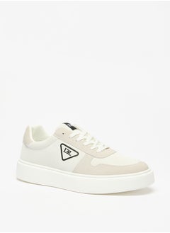 LBL by Shoexpress Men's Textured Sneakers with Lace-Up Closure  - Image 1