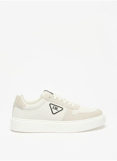 LBL by Shoexpress Men's Textured Sneakers with Lace-Up Closure  - Image 3