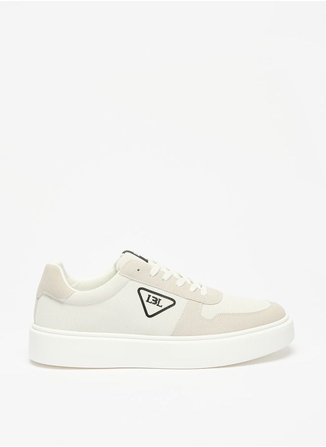 LBL by Shoexpress - Men's Textured Sneakers with Lace-Up Closure - Image 1