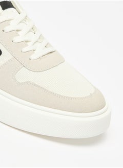 LBL by Shoexpress Men's Textured Sneakers with Lace-Up Closure  - Image 5