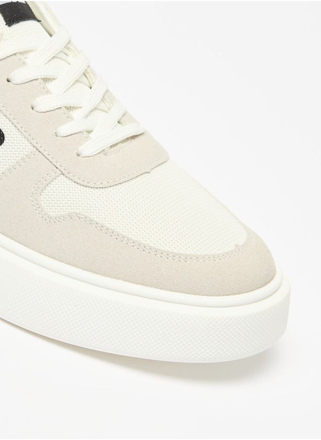 LBL by Shoexpress - Men's Textured Sneakers with Lace-Up Closure - Image 1