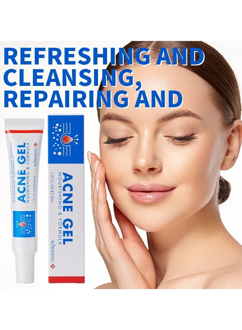 Kormesic جل إصلاح حب الشباب 30 جرام-تهدئة وعلاج العيوب - Image 2