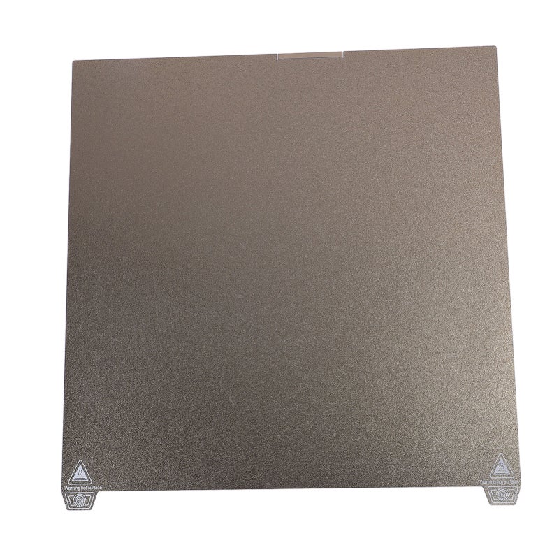 370x370mm Double Sided PEI Build Plate - Strong Adhesion Textured PEI Build Surface for FDM 3D Printers, High Temp Resistant Up To 300℃, Effortless Model Removal - Image 1
