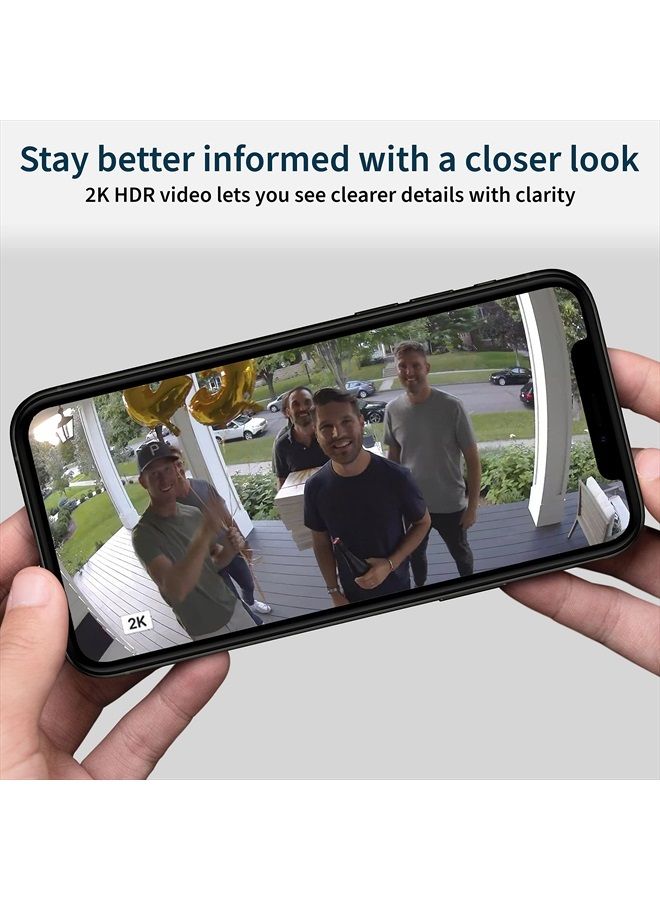ARLO Pro 4 Spotlight Camera - 3 Pack - Wireless Security, 2K Video & HDR, Color Night Vision, 2 Way Audio, Wire-Free, Direct to WiFi No Hub Needed, White - VMC4350P  - Image 2