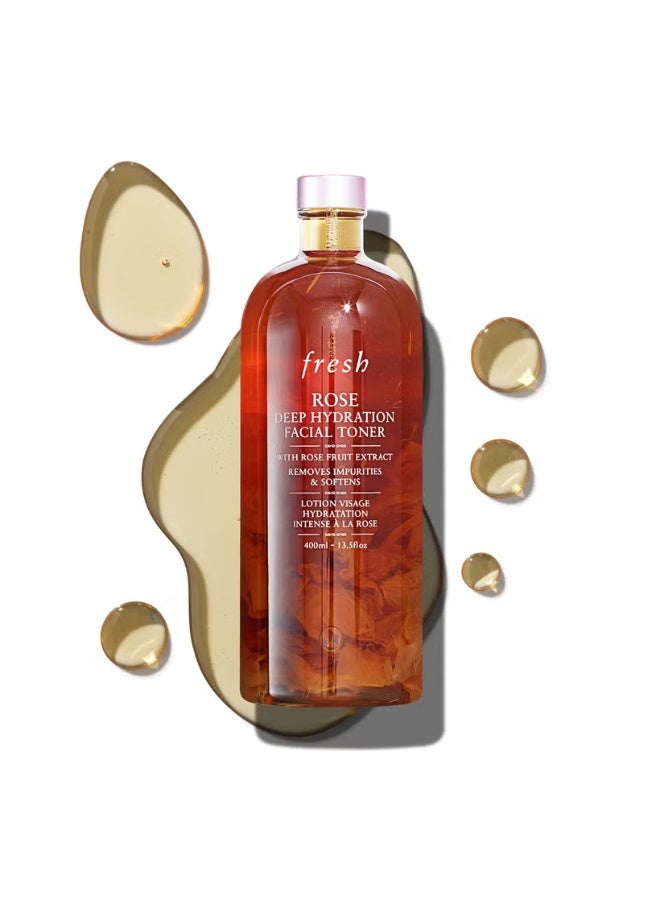 Fresh Rose Deep Hydration Toner Jumbo 400ml - Image 4