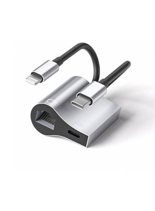 2-IN-1 Lightning/USB Type-C to Ethernet Adapter RJ45 10/100 LAN Network Adapter with Charge Port for iPhone 14 13/iPad/Pod MacBook Pro/Air Samsung S20 Note 8/9 Galaxy Tablet Dell - pzsku/ZF4E72AA4DD8B5082F1A1Z/45/_/1720521116/d3253dc3-20b3-4131-8cdc-cd83a1ab28c7