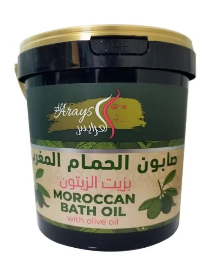 العرايس صابون الحمام المغربي بزيت الزيتون - 1000 مل - Image 1