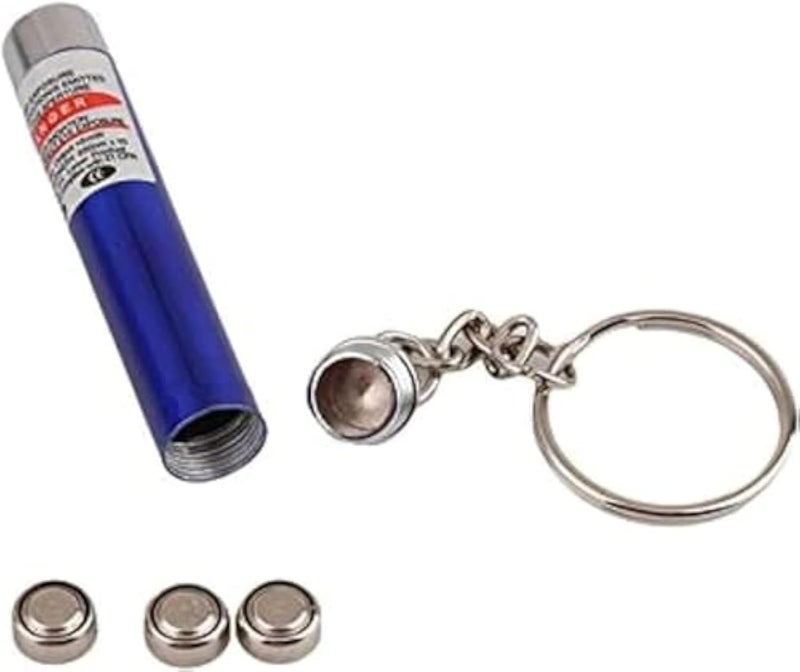 Generic Funny Stick LED Light Laser Pointer Pen Toy - Blue