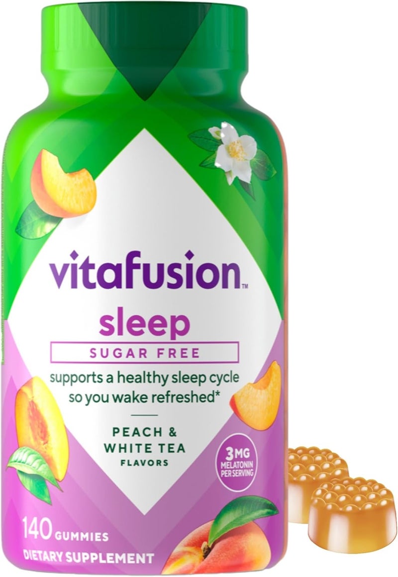 Vitafusion Sleep Gummies Peach Flavor for Adults - Image 1