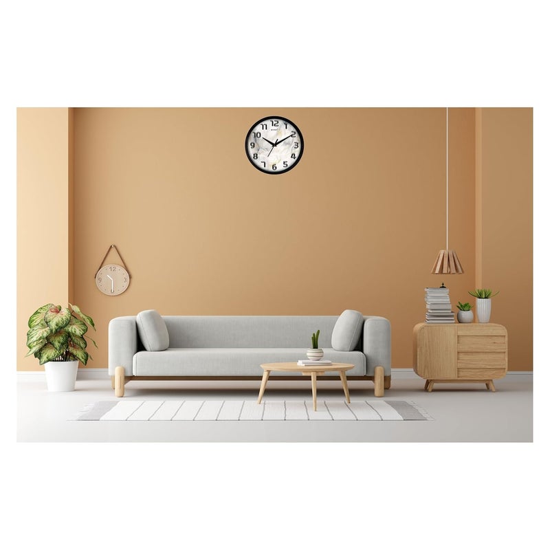 OREX Printed Wall Clock, 12 Inches Round Shape for Home, Bedroom, Office, Living Room - Image 4