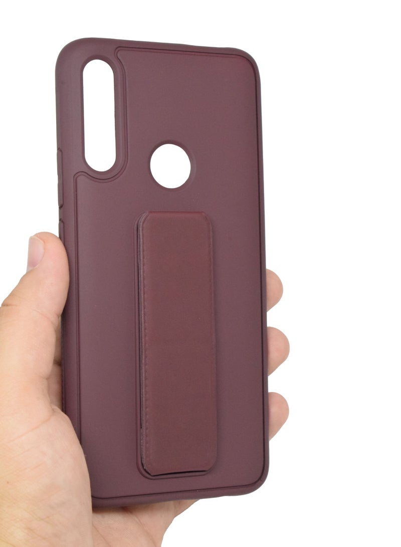 BORTONY Case Silicone Camera Protected Shockproof With Finger Grip Stand Cover Huawei Y9 Prime 2019 - Image 3