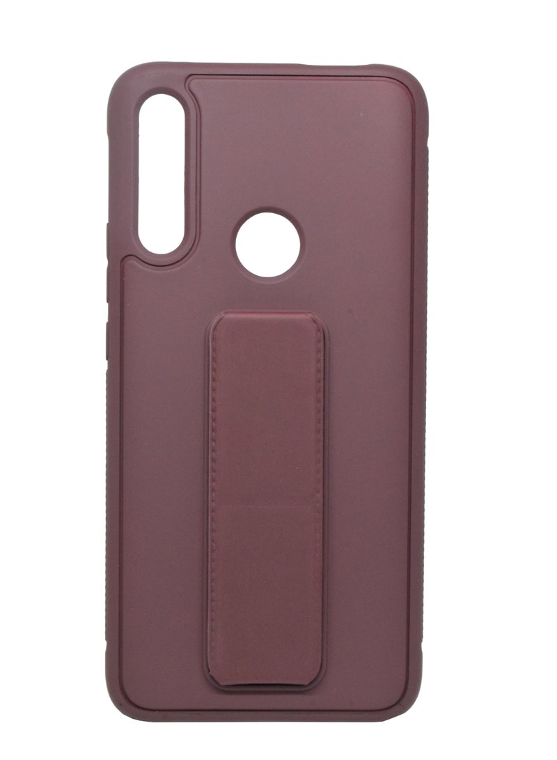 BORTONY Case Silicone Camera Protected Shockproof With Finger Grip Stand Cover Huawei Y9 Prime 2019 - Image 1