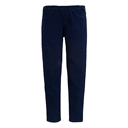 Levi's Girls' Big Skinny Fit Pull On Jeggings, New Rinse, 12 - Image 1