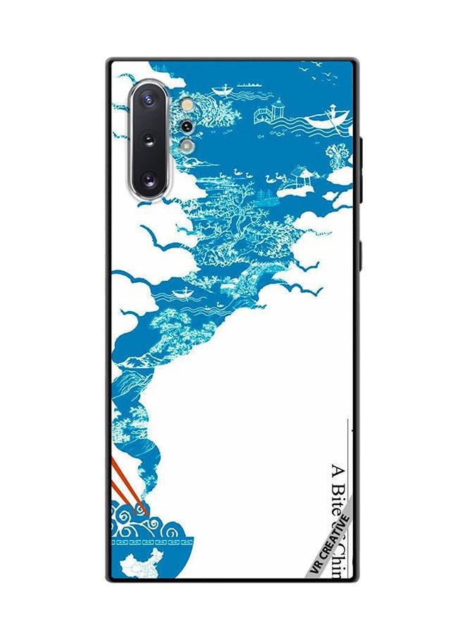 VR CREATIVE Protective Case Cover For Samsung Galaxy Note10 Plus 5G A Bite Of China Design Multicolour - Image 1