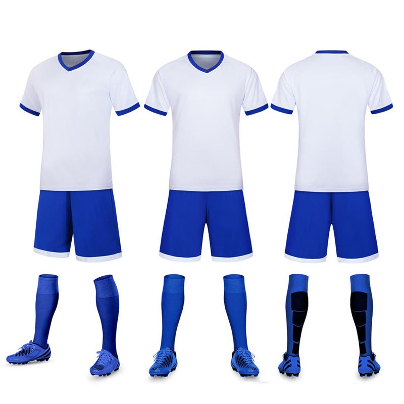 Special Offer Football Uniform Suit For Primary And Secondary School Students Training Competition Team Uniform Printed Number Breathable Quick-Drying Football Uniform - Image 3