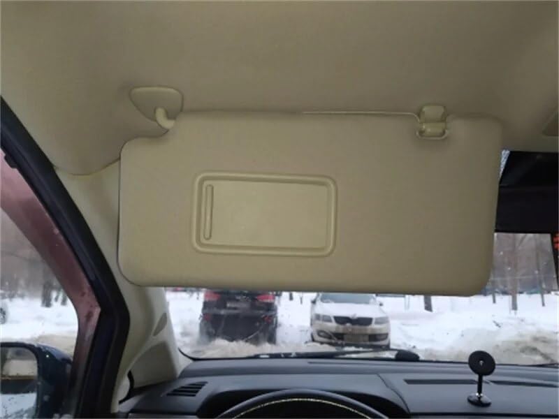 QASULER Car Interior Sun Visor with Mirror for Nissan Tiida - Image 3
