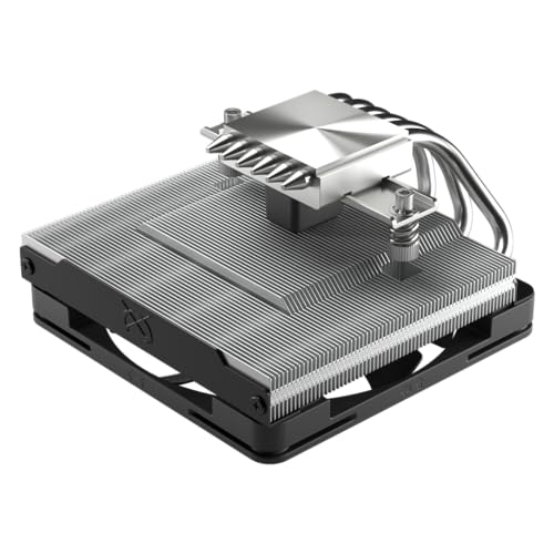 SCYTHE Big Shuriken 4 Low Profile CPU Cooler, 4.7" x 4.8" x 2.6", 12V, 200W, 31.78dB, Compatible with Desktop, Laptop, Server, Other Electronic Devices - Image 3