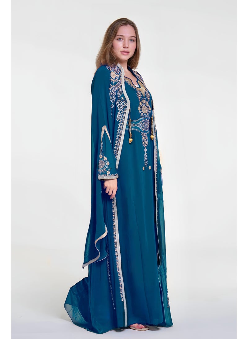 البنت الشرقية قفطان مغربي , جلابية نسائية