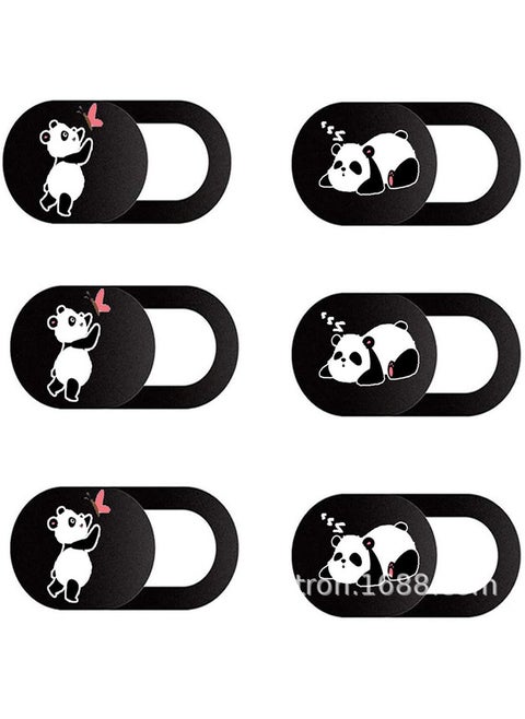 Customized Pattern Anti-spy Camera Privacy Protection Cover For Mobile Phones Tablets Hidden Surveillance Lens Cap Cute lazy panda 1