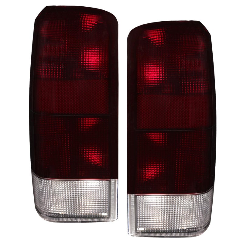 Boine Tail Light Compatible With 1997 1998 1999 2000 2001 Jeep Cherokee Limited SE Sport XJ XJ Chassis Driver and Passenger Side Rear Light Brake Lamps 4897398AA 4897399AA Red SmokeA