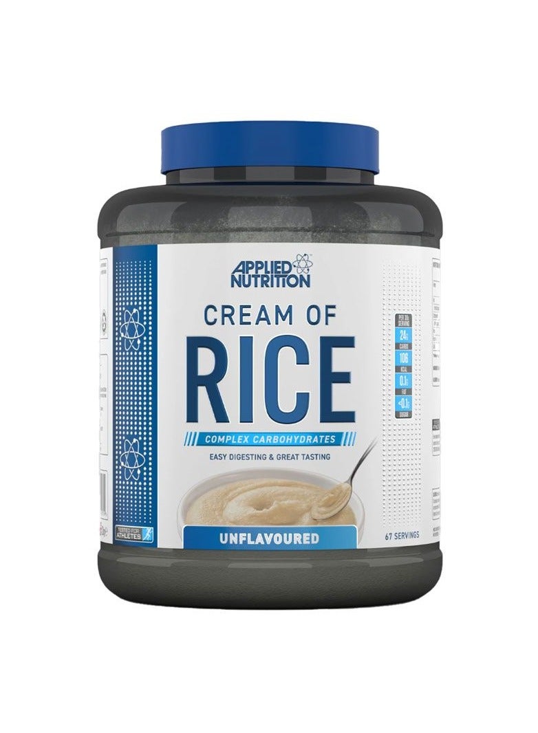 Cream Of Rice, Unflavored, 2 Kg