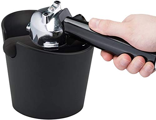 AIFUSI Espresso Knock Box, 4.8 Inch Coffee Knock Box Espresso Dump Bin For Coffee Grounds with Removable Knock Bar and Non-Slip Base Shock-Absorbent Durable Barista Style - Image 5