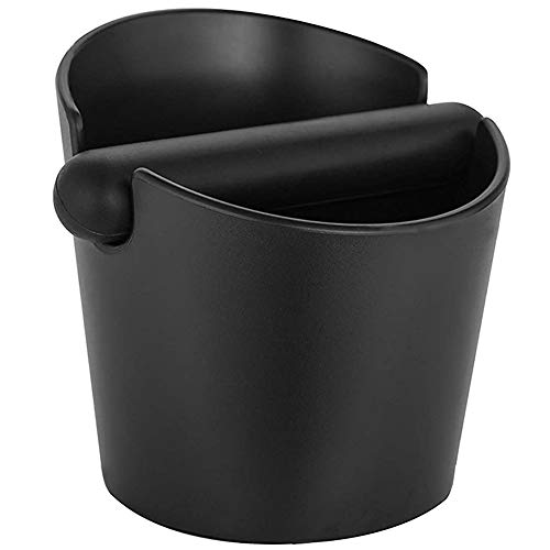 AIFUSI Espresso Knock Box, 4.8 Inch Coffee Knock Box Espresso Dump Bin For Coffee Grounds with Removable Knock Bar and Non-Slip Base Shock-Absorbent Durable Barista Style - Image 1