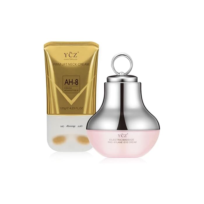 Ycz Neck-Eye Care Set - 5.99 Fl Oz Anti-Aging & Firming Treatment for Eye & Neck, Deep Moisturizing Formula with Revitalizing Ingredients | Suitable for All Skin Types A Gift Made for Family