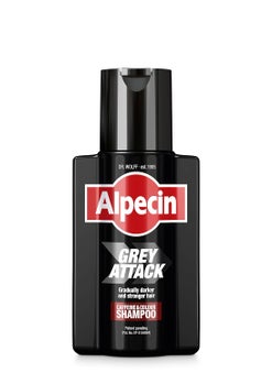 Alpecin Alpecin Grey Attack Coffein  Color Shampoo  1 x 200 ml  Schrittweise dunkleres und strkeres Haar  Kontrolliertes und natrliches Farbergebnis  Gegen Haarausfall 