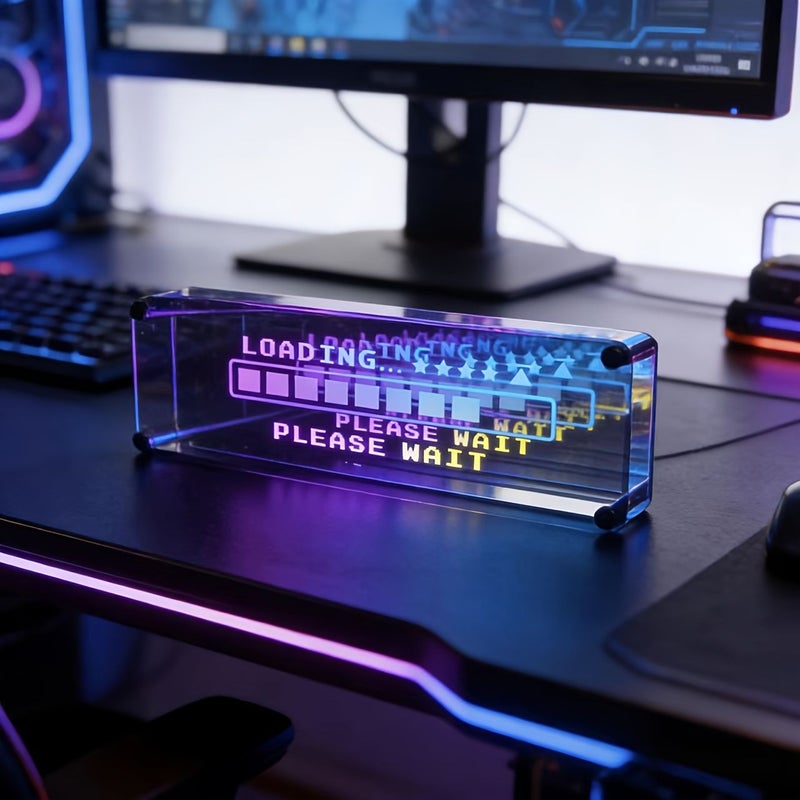 شريط إضاءة RGB ثلاثي الأبعاد بمرآة لا نهائية للألعاب، حامل طيف RGB Pro، مصباح مكتبي LED أسفل الشاشة، ضوء ليلي محيطي USB لعصا التحكم، إكسسوارات إعدادات الكمبيوتر الرائعة لديكور غرفة الألعاب. - Image 4