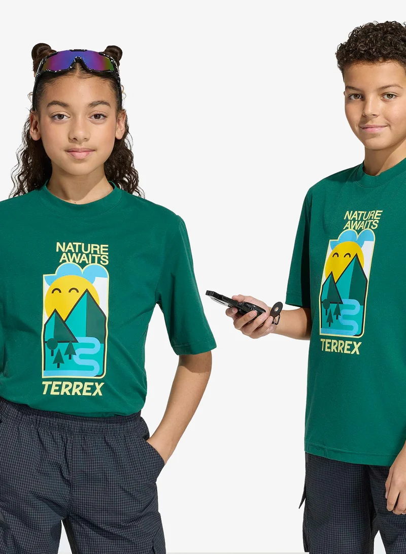 Adidas Youth Terrex Xploric Graphic Tech T-Shirt