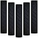 tecooller Car Seat Belt Cover Pad 5 Pack Seatbelt Covers for Car Accessories Soft Material Car Seat Strap Pads Black 1063 inches Universal Fit for All Vehicles Comfort for neck shoulders 5Black - Image 2
