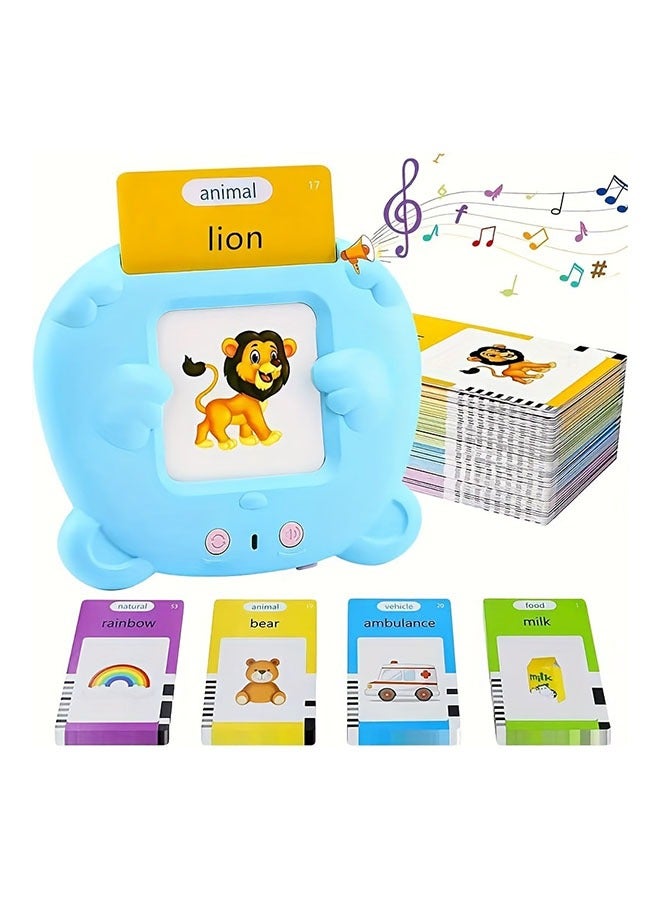 255 بطاقة فلاش ألعاب تعلم بطاقة فلاش، آلة القراءة مع 510 كلمة واحدة ألعاب إلكترونية للتعلم الذاتي للأطفال التوحد، تعلم تعليم علاج الكلام - Image 1