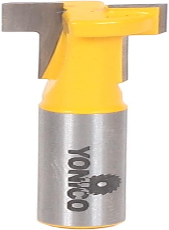 Yonico 14190q 1/4-Inch Hex Bolt T Slot Router Bit 1/4-Inch Shank