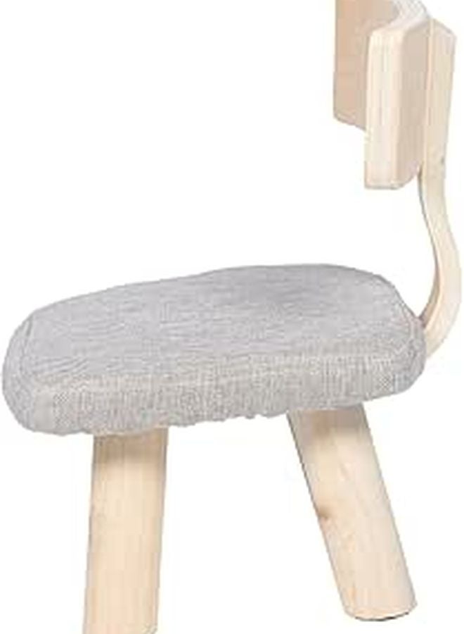 Toddler Safe Fall Back Stool with Smooth Edges for Playroom Bedroom Kindergarten Sturdy Design - Image 1