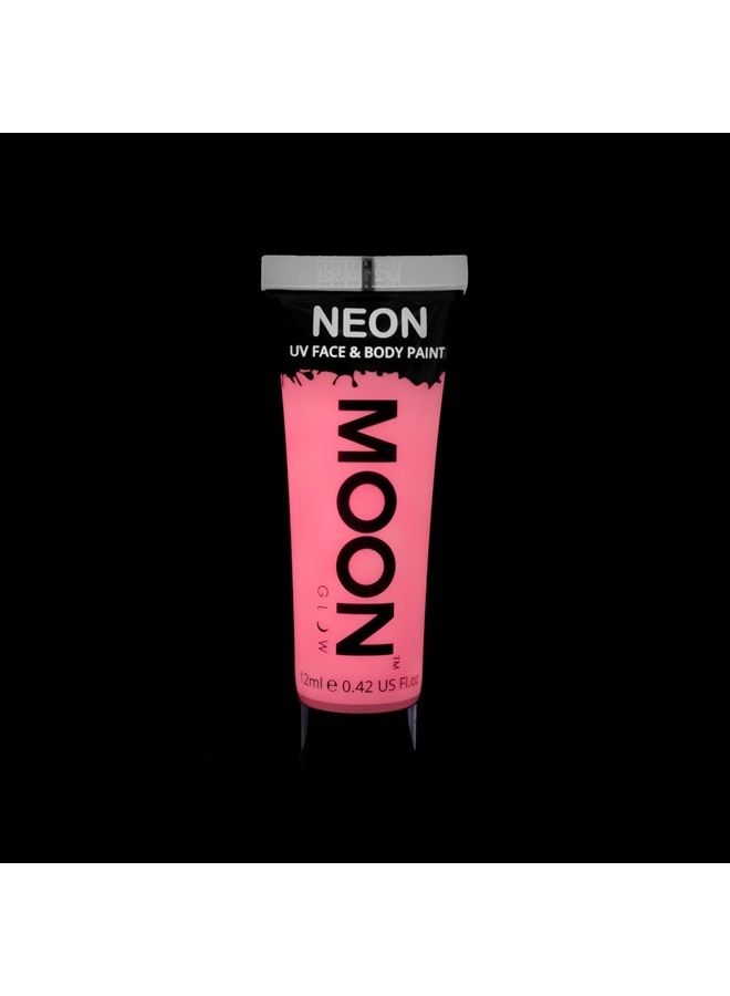 Moon Glow 0.42oz Blacklight Neon UV Face & Body Paint - Pastel Coral