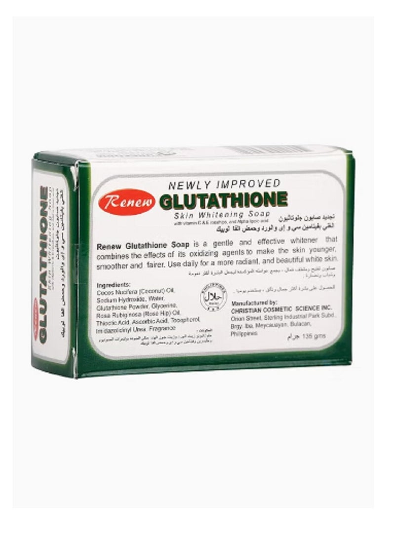 Renew Glutathione Skin Whitening Soap 135grams  - Image 2