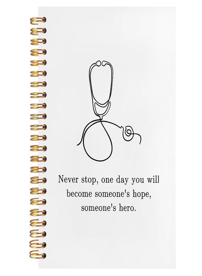 BearCake Nurse Notebook, Nursing Student Gifts,Stethoscope Medical Notebook Journal, Doctor Notebook, Future Nurse Doctor Gifts, Medical Student Gifts, Nurse Graduation Gifts, Hardcover Spiral - Image 1