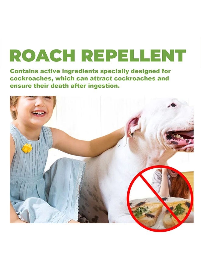 MOONSPRY 12 Pcs Roach Repellent, Home and Kitchen Cockroach Killer, House Roach Killer Safe for Kids and Pets, Pest Control Cock Roach Medicine - Image 5