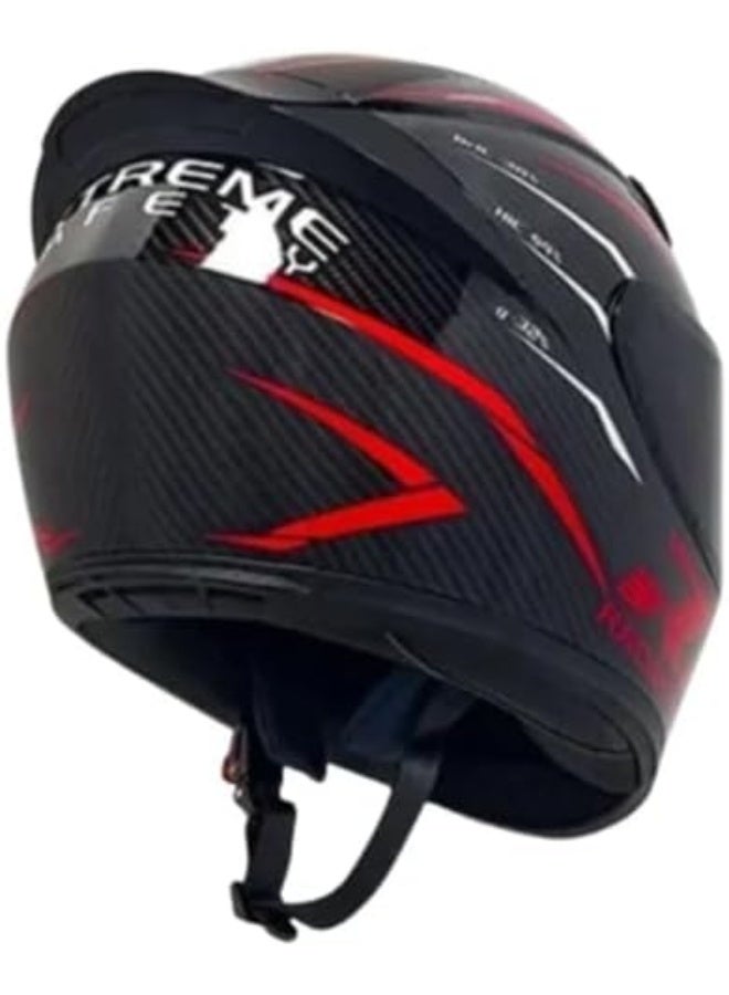 RR Full Face Racing Helmet with HD Clear Visor - Image 2