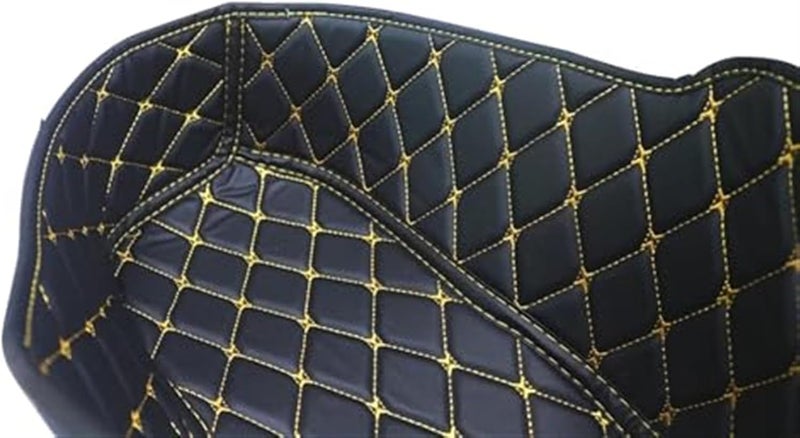 QASULER Motorcycle Storage Box Liner - Black Red - Image 2