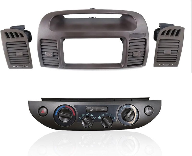 ASVEGE Center Dash A/C Outlet Air Vent Panel for Toyota Camry 2003-2006 Air conditioning outlet assembly-Beige Brown - Image 1