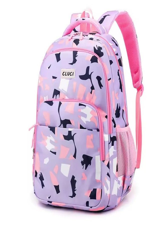 CLUCI 30L Latest Cute and Stylish School Bag for Girls and Boys - Perfect for School, College, Office, Travel and Tution Durable School bags for Kids, Men And Women | Perfect Boys and Girls Bag - Image 1