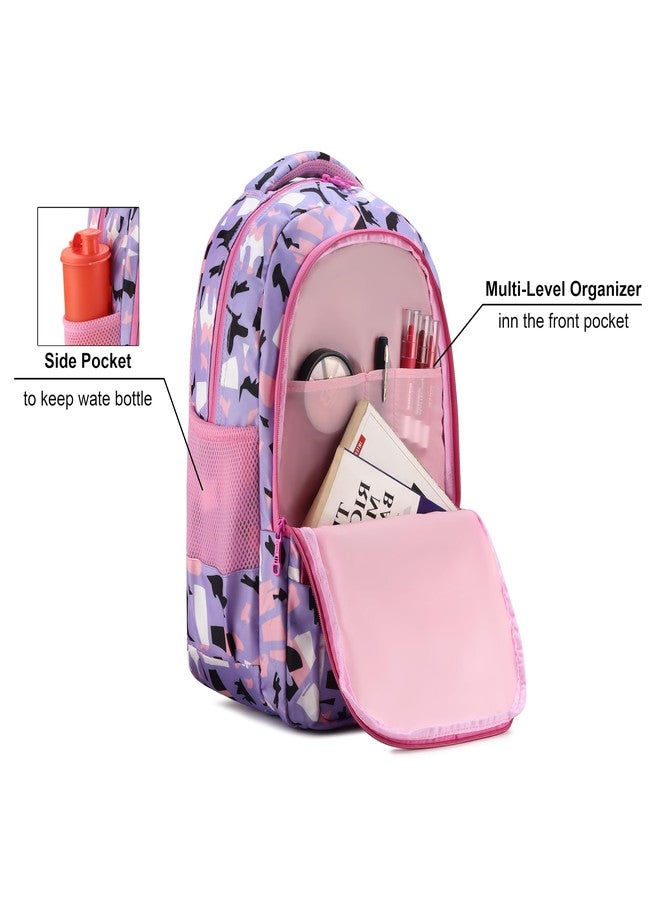 CLUCI 30L Latest Cute and Stylish School Bag for Girls and Boys - Perfect for School, College, Office, Travel and Tution Durable School bags for Kids, Men And Women | Perfect Boys and Girls Bag - Image 4